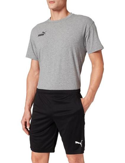 Pantaloncini da allenamento Puma Liga per uomo colore: Nero/Bianco