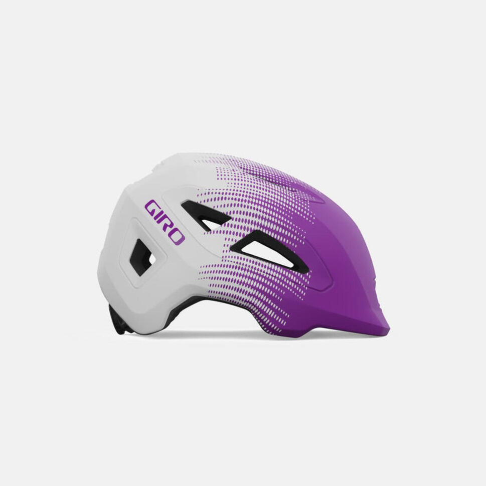 Kask rowerowy dla dzieci Giro Scamp™ Mips Purple Towers