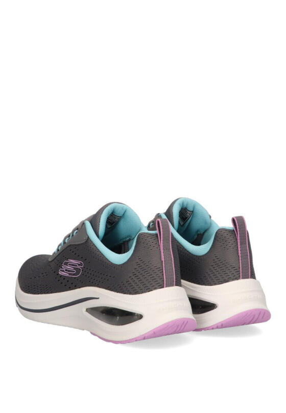 Deportivas Running Mujer Suela Plana - Modelo 150131 Gris 4/6