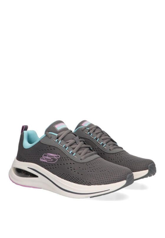 Deportivas Running Mujer Suela Plana - Modelo 150131 Gris 2/6