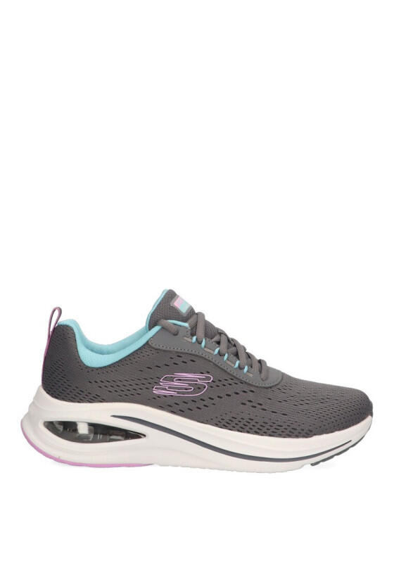 Deportivas Running Mujer Suela Plana - Modelo 150131 Gris 1/6