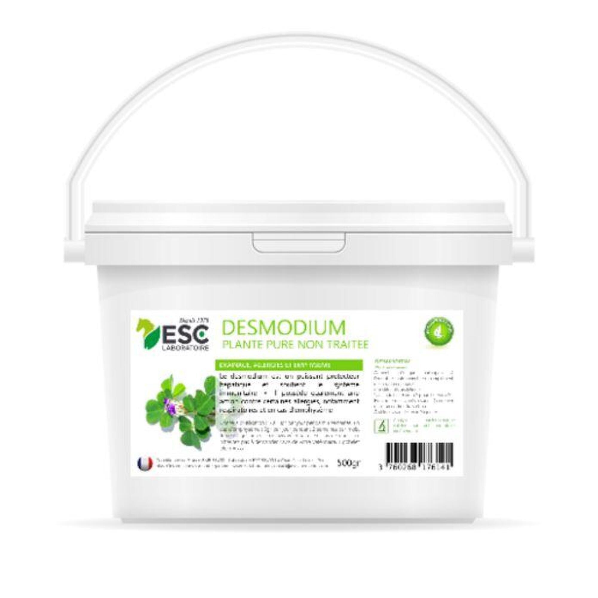 Esc Laboratoire - Desmodium 100% Pur Foie Et Respiration - Esc Laboratoire - Argile - 500 G - Decathlon