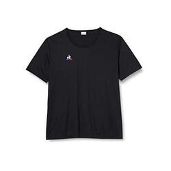 Le Coq Sportif N°1 Maillot Match MC Noir, T-shirt Femme, Noir, S