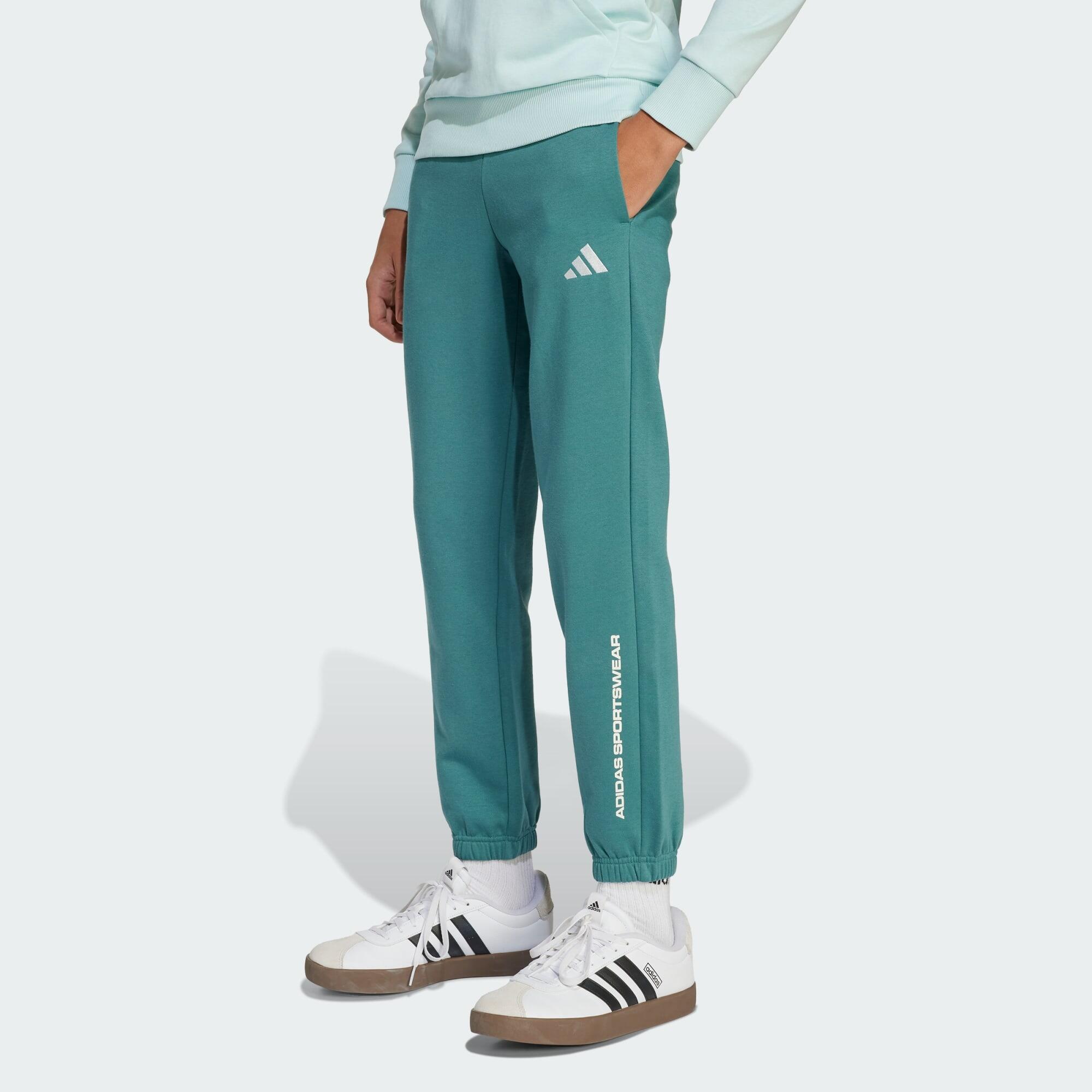 ADIDAS Pantaloni in tessuto felpato adidas