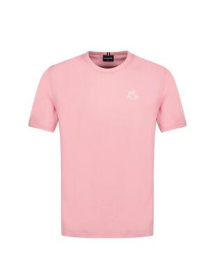 T-Shirt für Herren Le Coq Sportif Monochrom Rosa