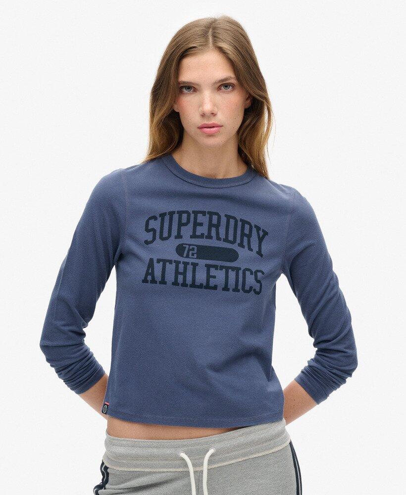 SUPERDRY Slim Fit Langarmshirt Athletic Ringer