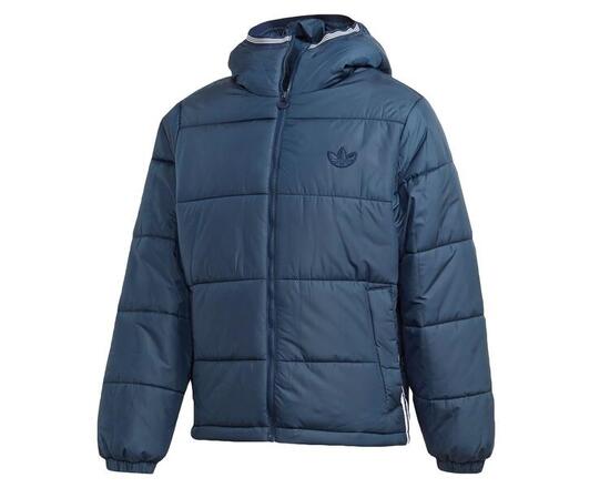 adidas Pad Hooded Puff Giacca Uomo Taglio regolare S — Navy
