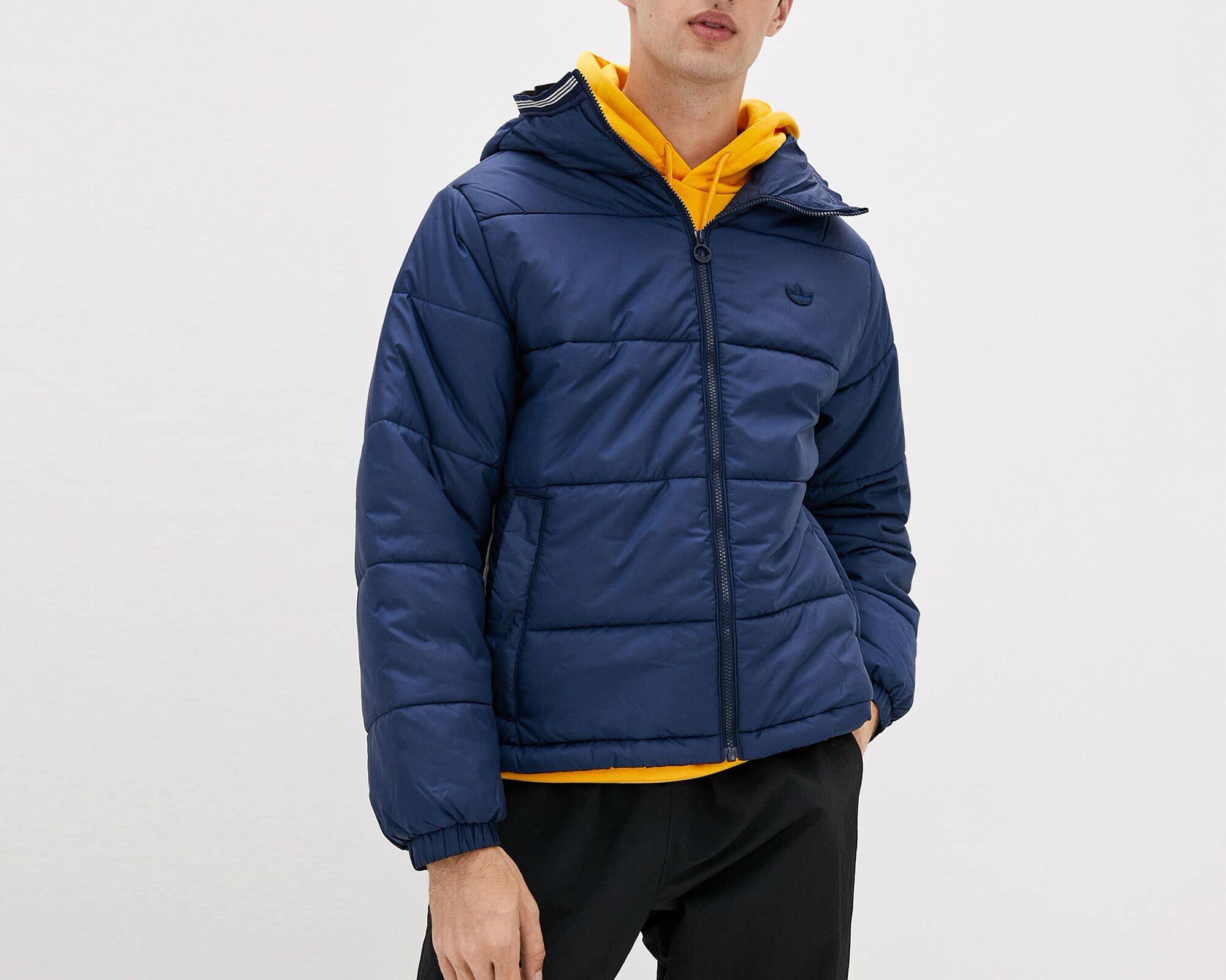 Adidas Pad Hooded Puff, Giacca sportiva per uomo 2/3
