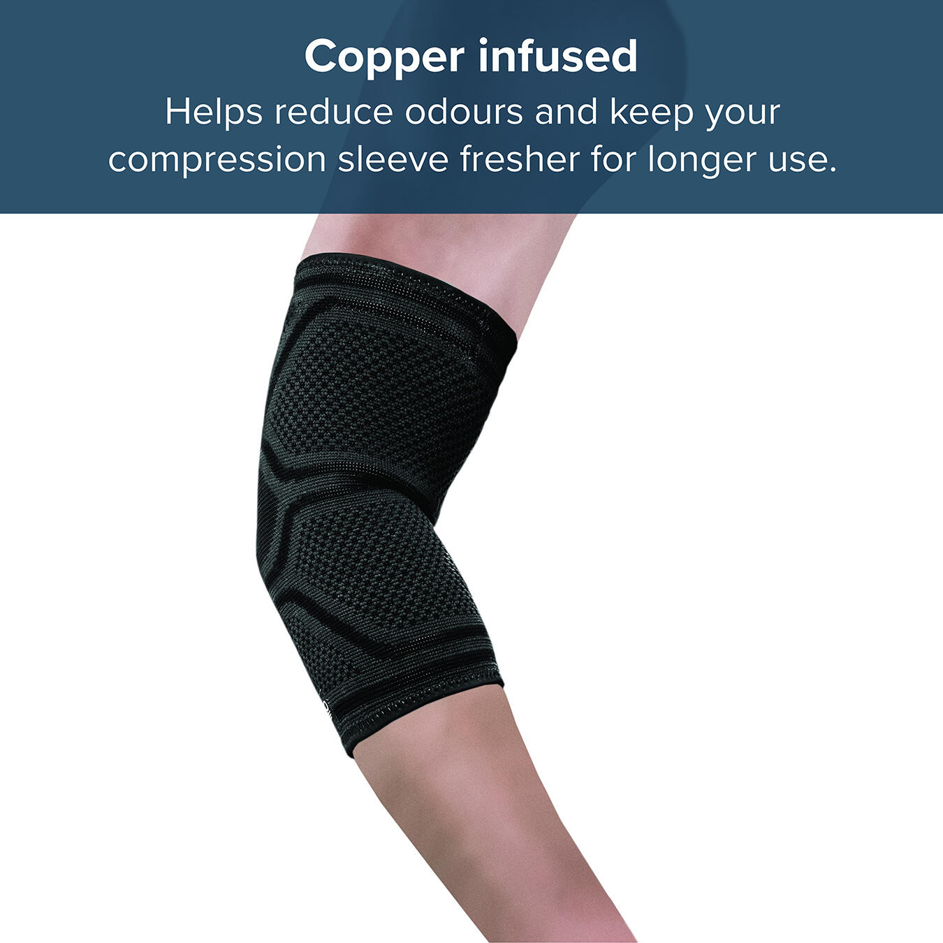 Copper Fit Elite Elbow Sleeve (Medium) 3/4