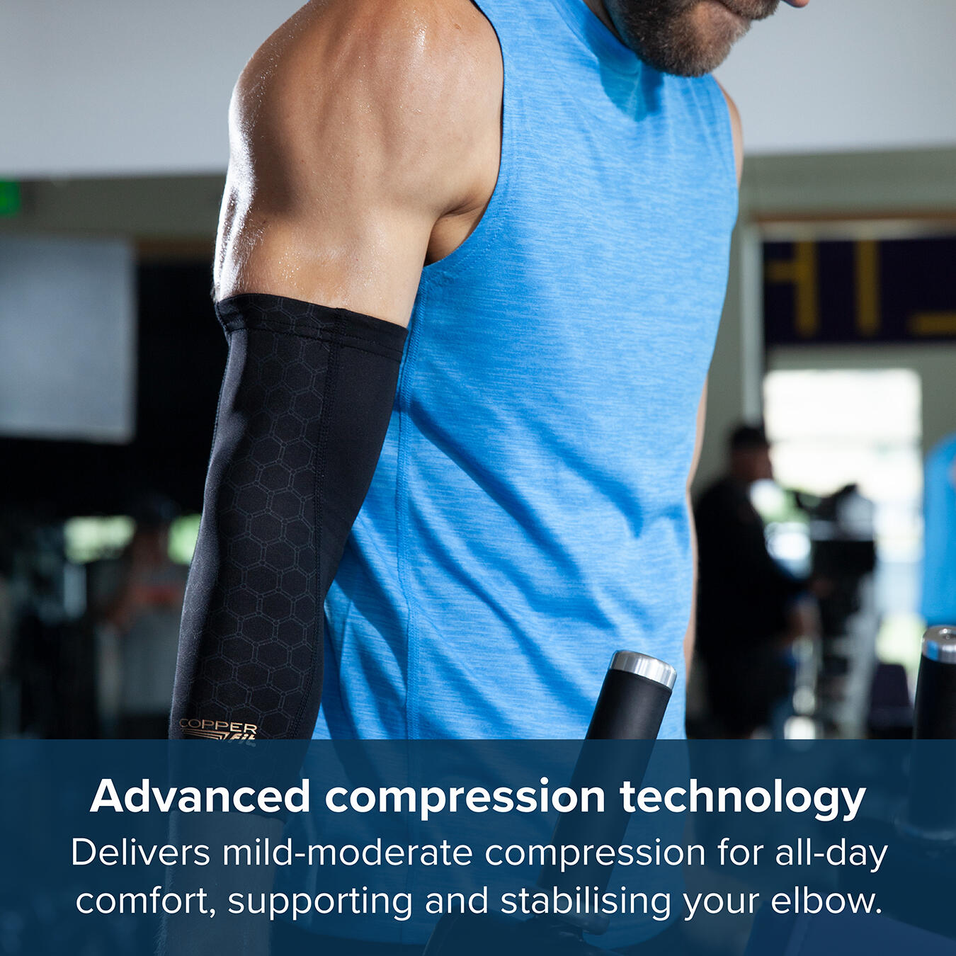 Copper Fit Freedom Elbow Sleeve (Medium) 3/7