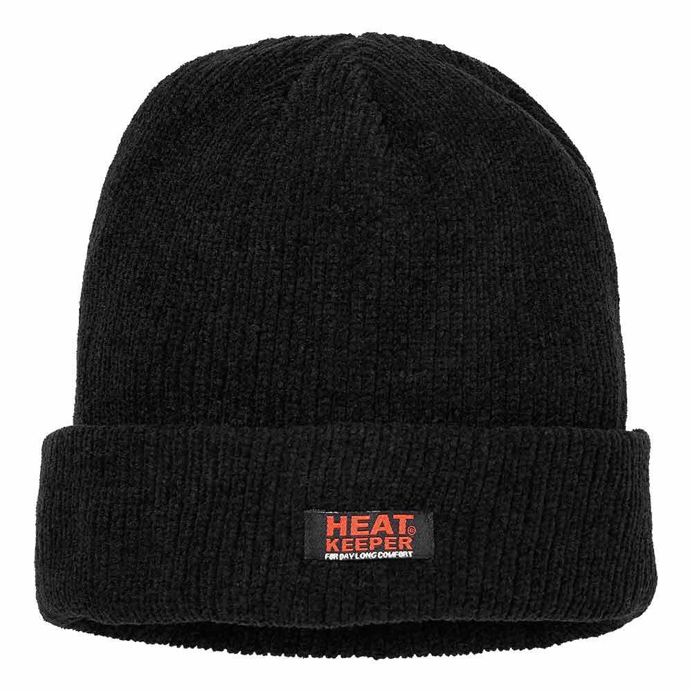 Heatkeeper Skimütze Dames Chenille Schwarz 2/3