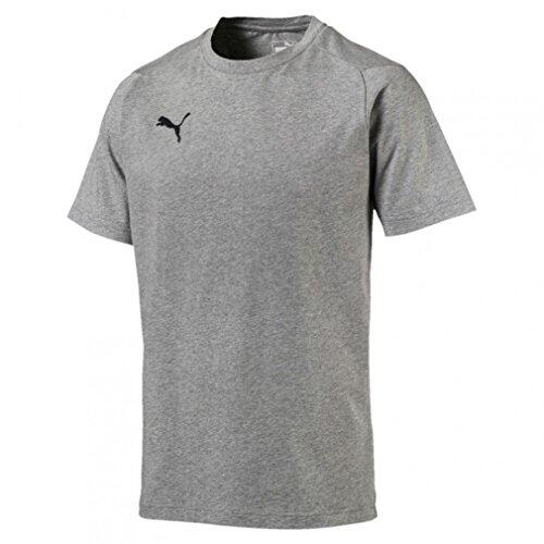 T-shirt PUMA Liga Casuals Junior - T-shirt unisexe pour enfants gris 3/4