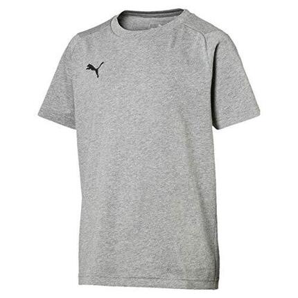 T-shirt PUMA Liga Casuals Junior - T-shirt unisexe pour enfants gris