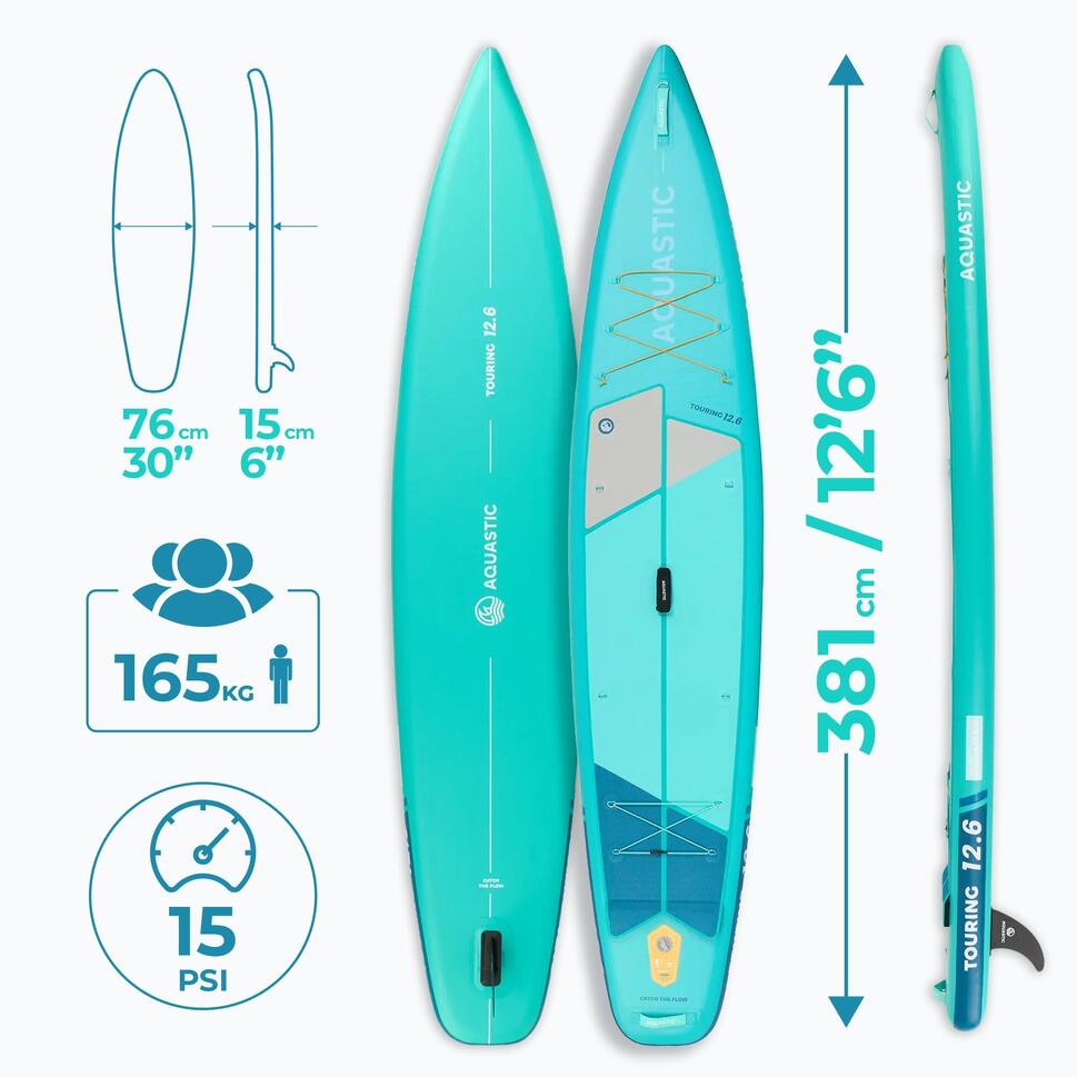 Deska SUP AQUASTIC Touring 12'6