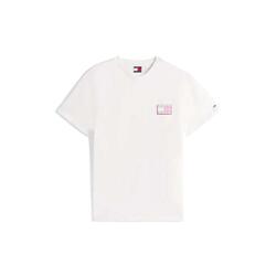 T-shirt pour Homme Tommy Hilfiger Slim pop Blanc