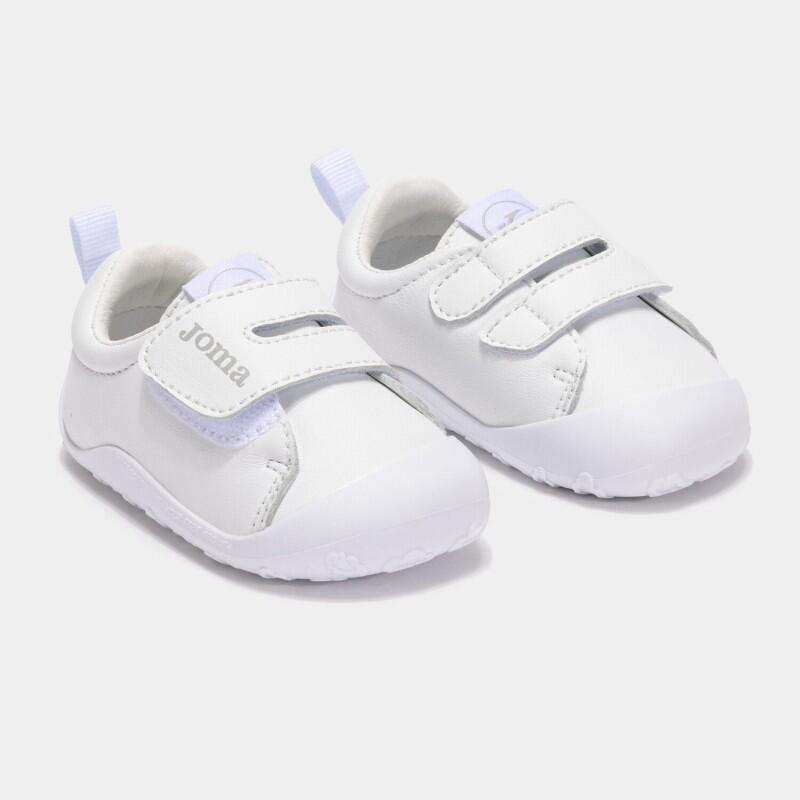Zapatillas Barefoot Niños Joma Teddy Baby 2502 Blanco Respetuosas 3/3