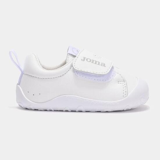 Zapatillas Barefoot Niños Joma Teddy Baby 2502 Blanco Respetuosas