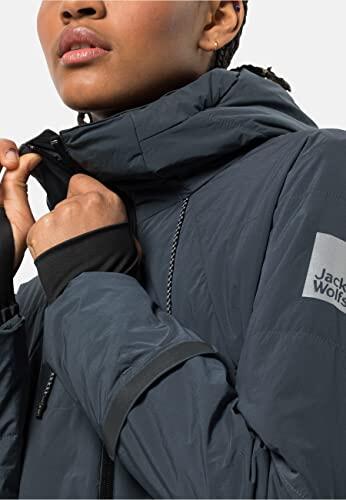 Veste Softshell Jack Wolfskin Bike Commute, Bleu ardoise, S Femme 3/6