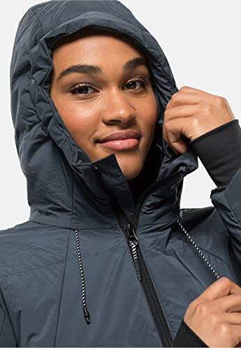 Veste Softshell Jack Wolfskin Bike Commute, Bleu ardoise, S Femme 4/6