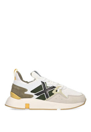 Deportivas Casual Hombre Suela Plana - Modelo Clik Blanco