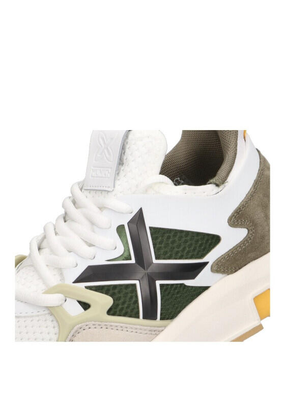 Deportivas Casual Hombre Suela Plana - Modelo Clik Blanco 6/6