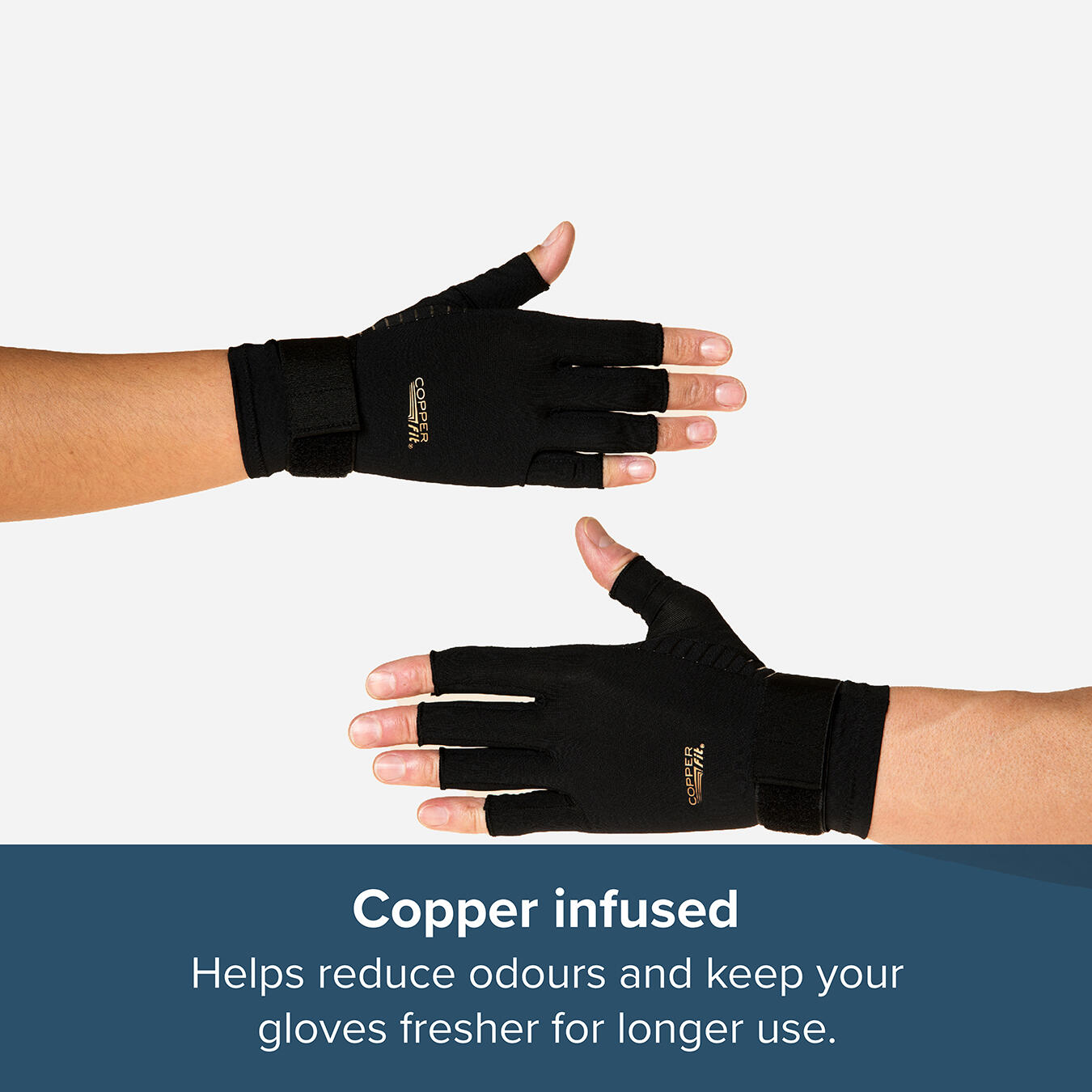 Copper Fit Hand Relief Gloves (L/XL) 2/7