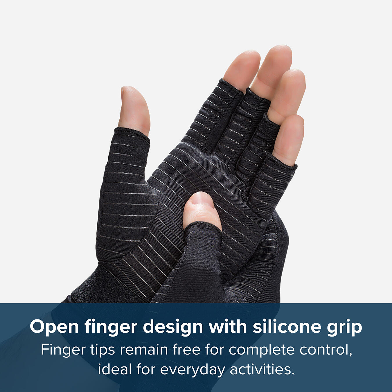 Copper Fit Hand Relief Gloves (L/XL) 3/7