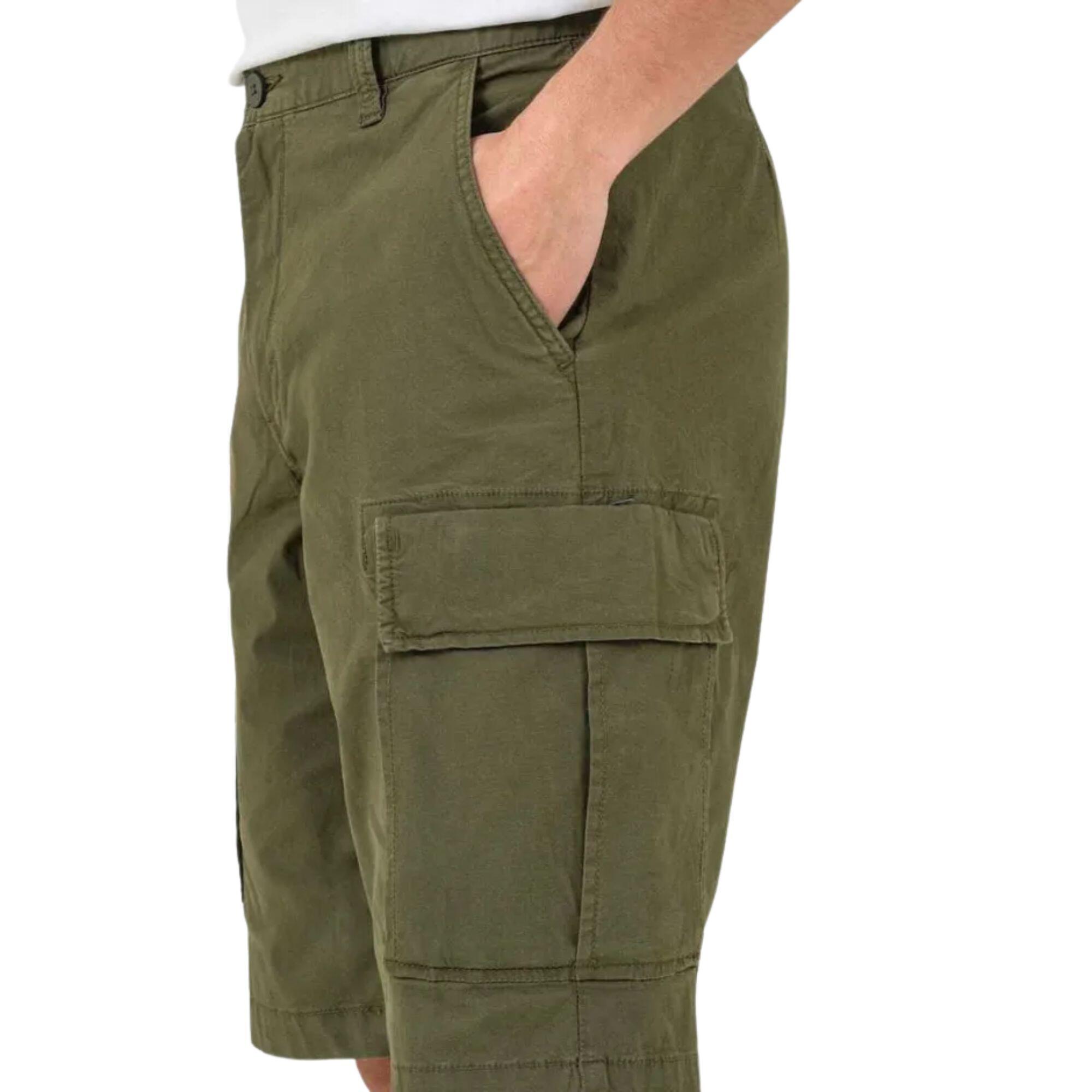 Bermuda Brookline Poplin Cargo Vert - TB0A5TZQA58 3/4