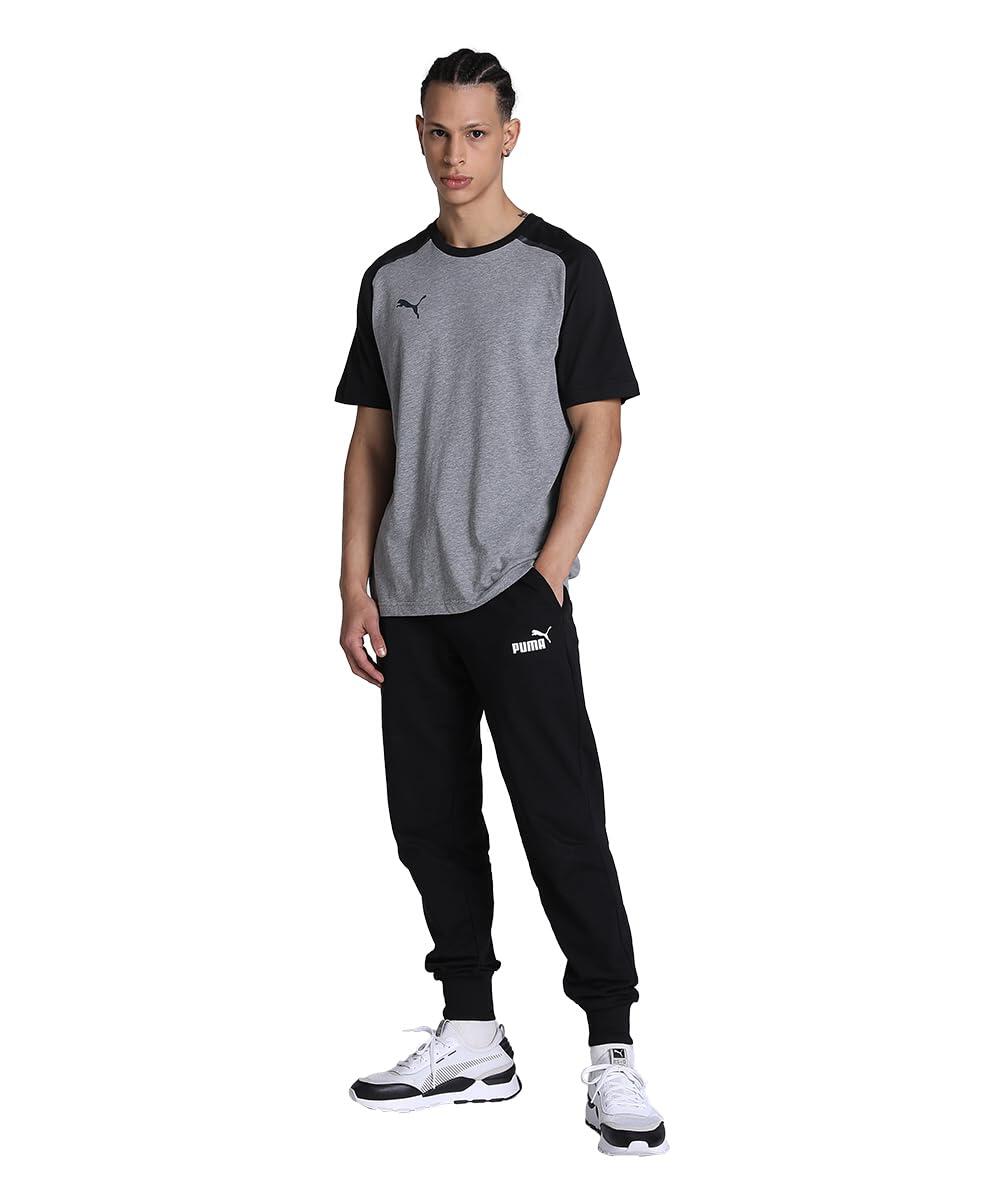 T-shirt PUMA Teamcup Casuals pour homme en gris Erica, taille M 3/6