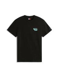 T-shirt pour homme Tommy Hilfiger Slim Stack Noir