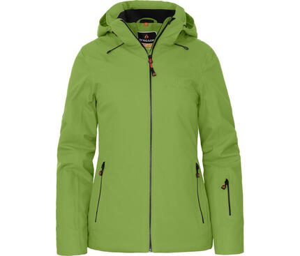 Skijacke & Winterjacke wattiert, recycelt, 20000 mm Wassersäule Schwarz