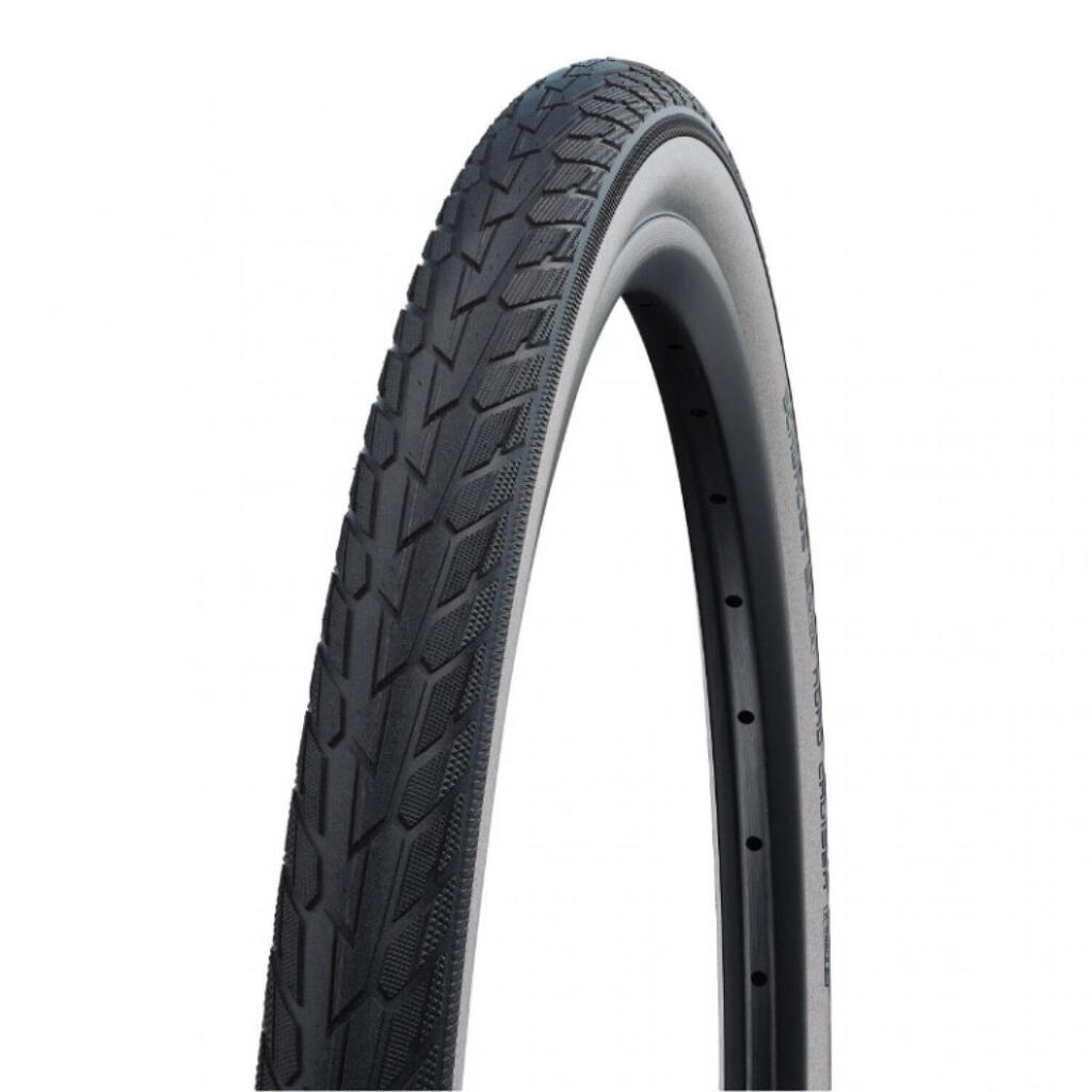 Rigid tire Schwalbe Road Cruiser K-Guard Green Compound HS484 Twinskin 32-622