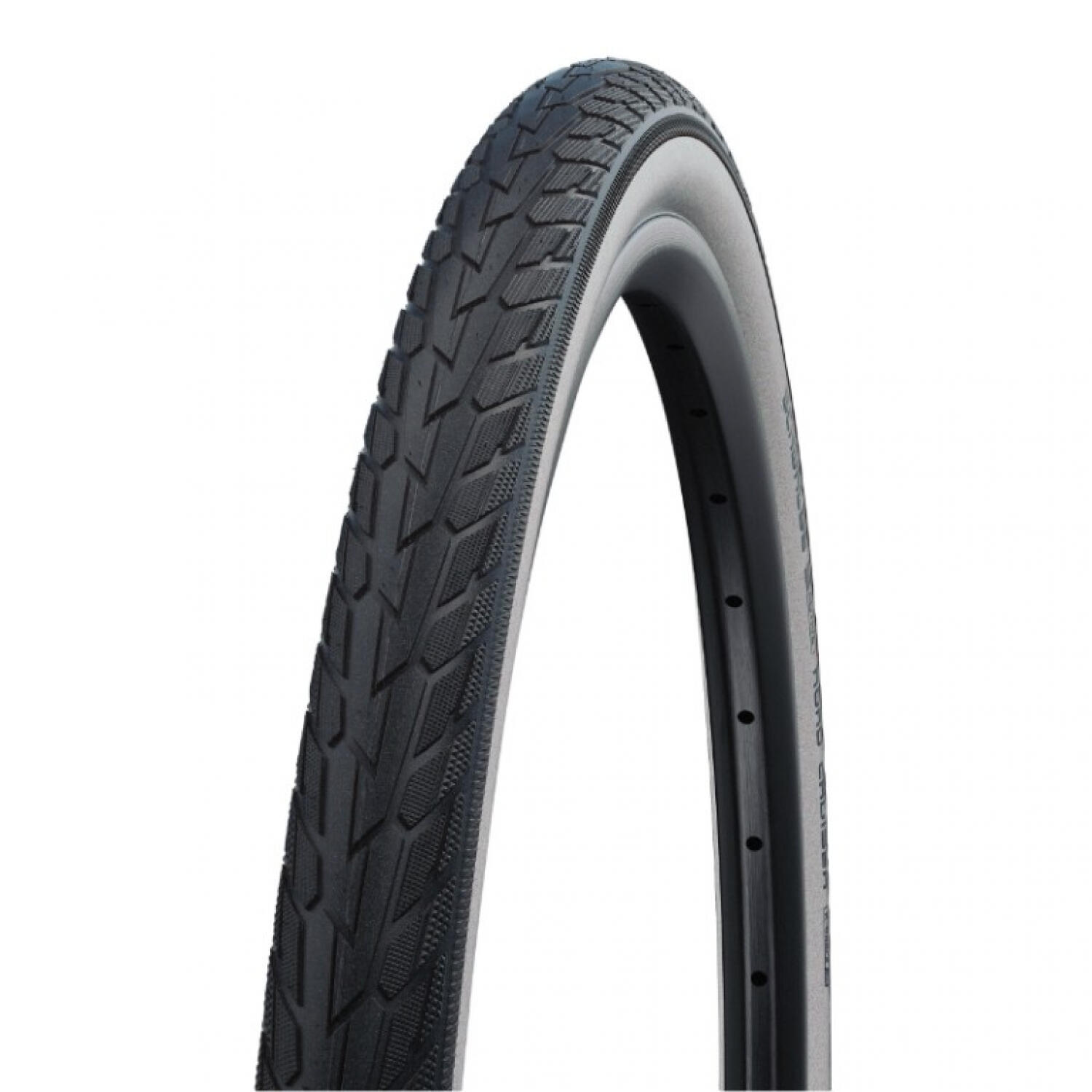 SCHWALBE Pneumatico rigido Schwalbe Road Cruiser K-Guard Green Compound HS484 Twinskin 32