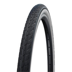Pneu vtc urbain 700 x 32 Schwalbe road cruiser hs484 noir flanc beige tr (32-622