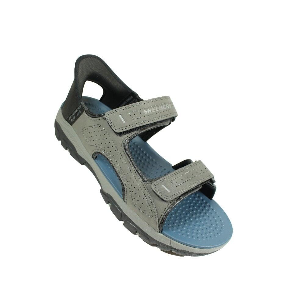 SANDALE Ajustable HOMME Skechers Slip-ins Tresmen Reece GRIS 5/7