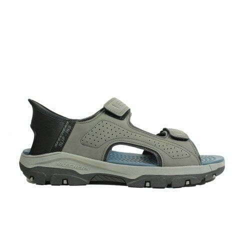 SANDALE Ajustable HOMME Skechers Slip-ins Tresmen Reece GRIS 7/7