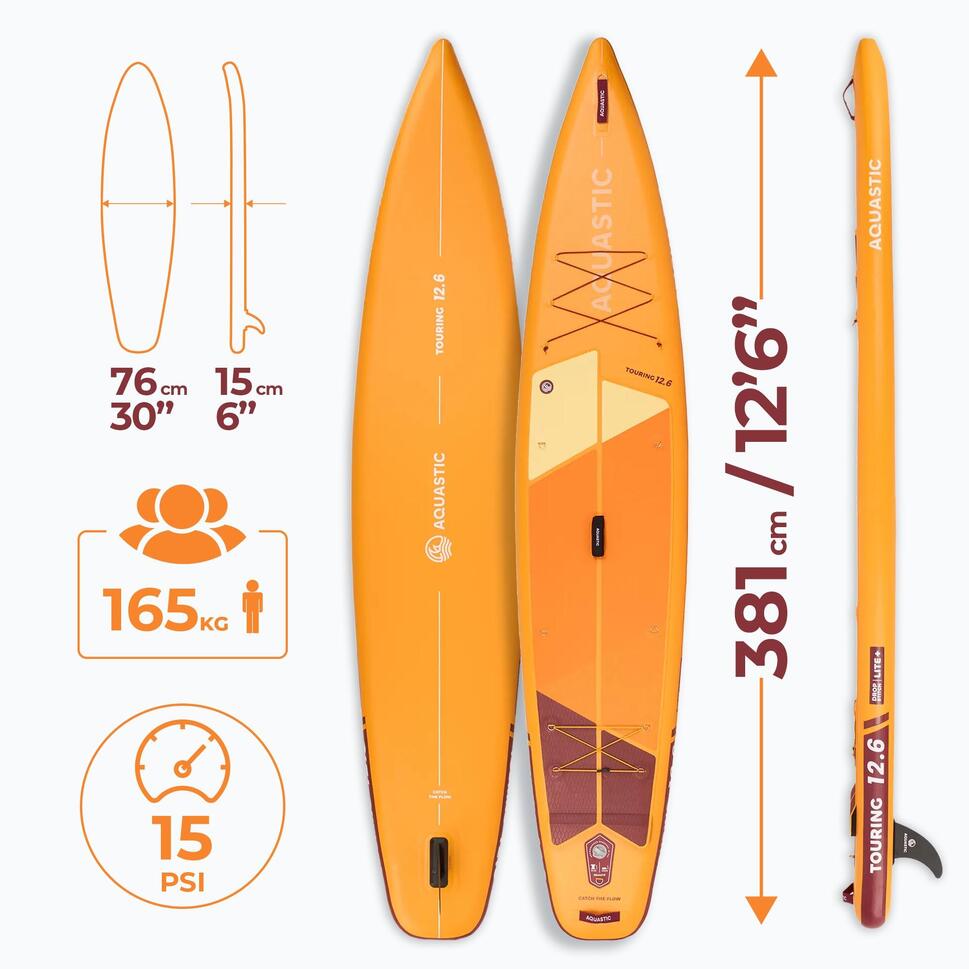 Deska SUP AQUASTIC Touring 12'6