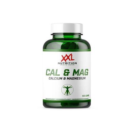 Cal & Mag - Calcium & Magnesium Supplement, Mineralen - 120 Capsules