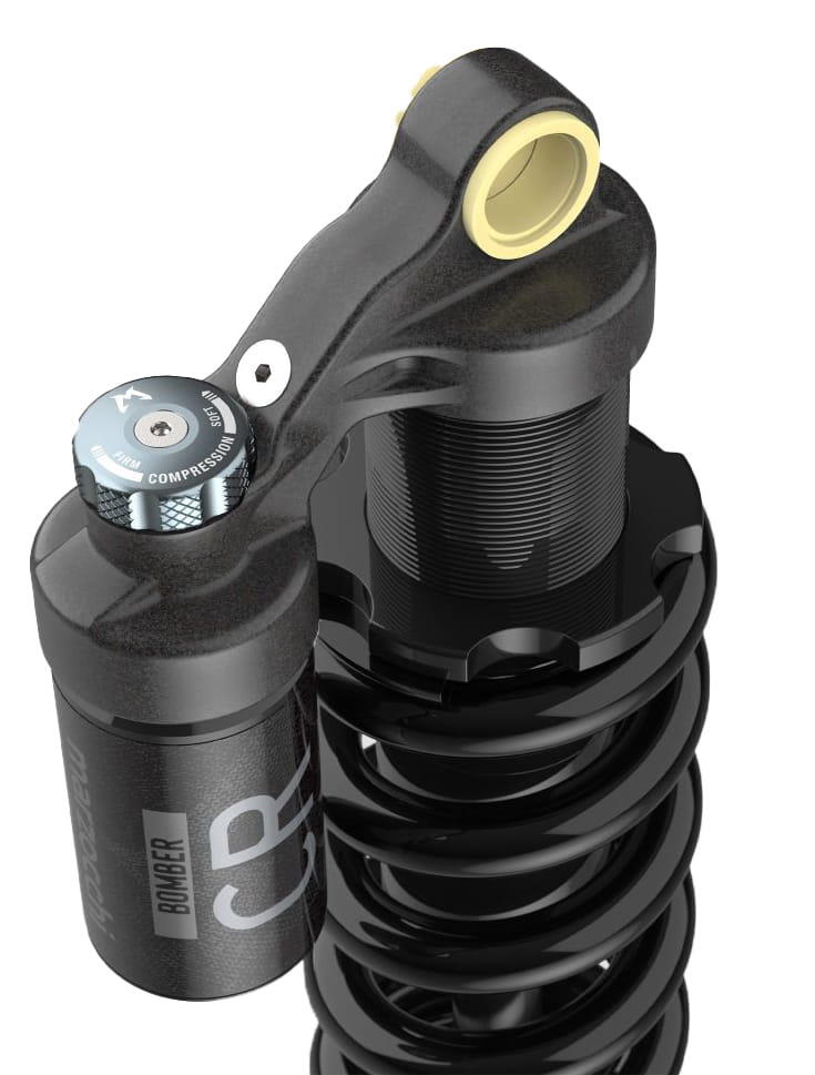 Bomber CR A Stalen veerdemper RM 210-55 mm - Zwart 4/5