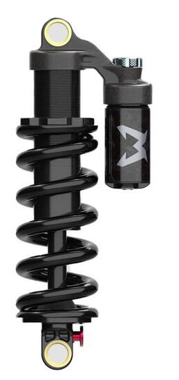 Bomber CR A Ammortizzatore a molla in acciaio RM 210-55 mm - Nero