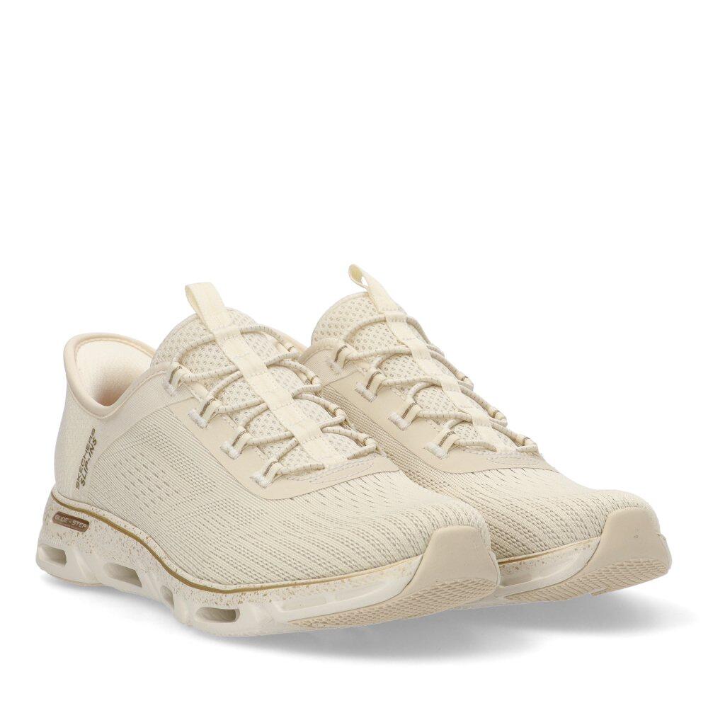 Deportivas Cómodas Mujer Suela Plana - Modelo 104610 Blanco 2/6
