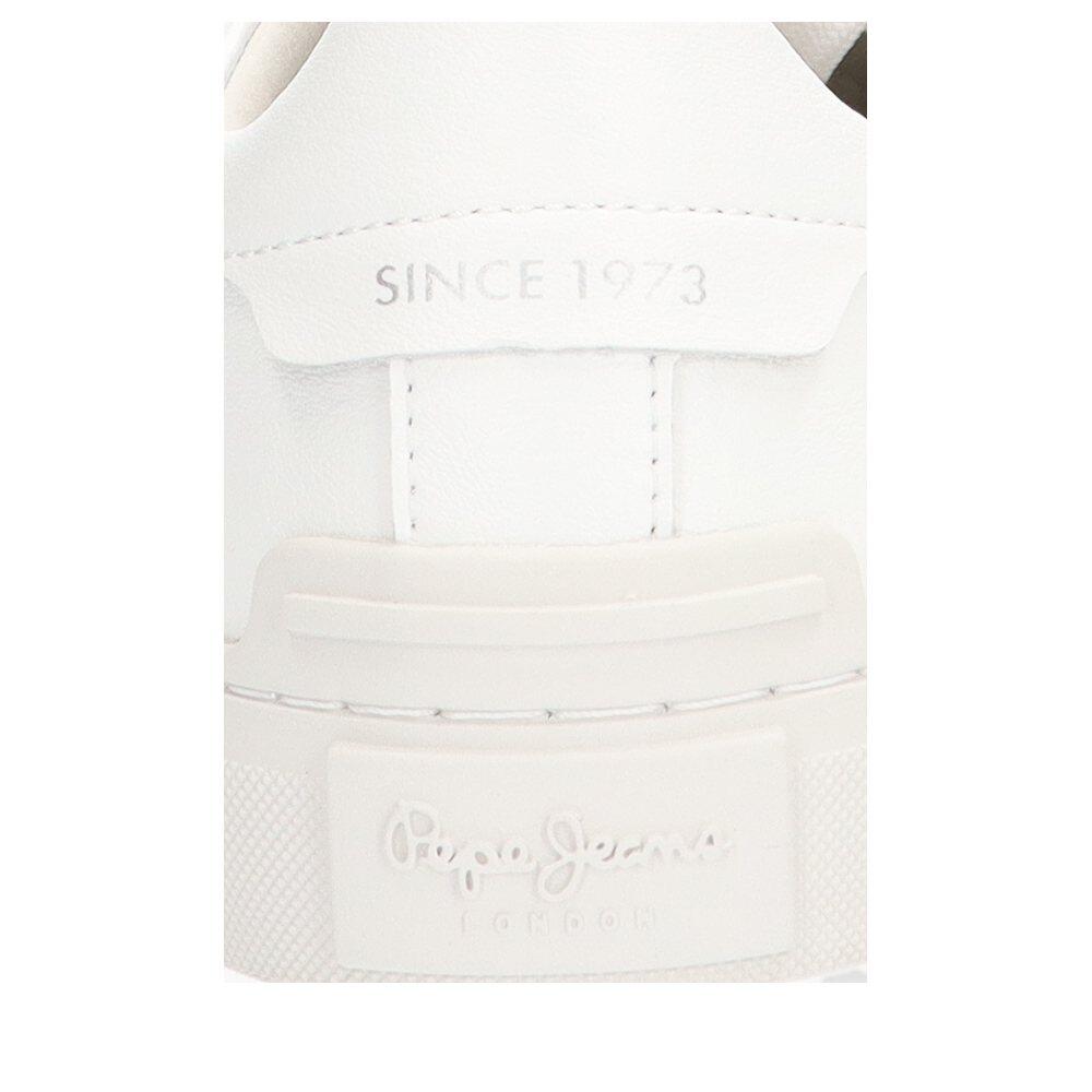 Deportivas Basico Hombre Suela Plana - Modelo Pms00020 Blanco 6/6