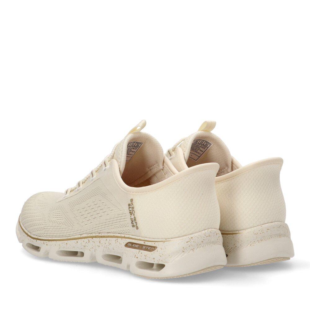 Deportivas Cómodas Mujer Suela Plana - Modelo 104610 Blanco 4/6