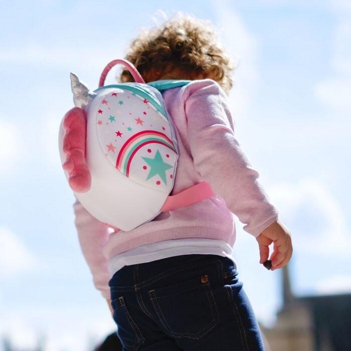 Sac à dos enfant LittleLife 6L licorne léger bretelles rembourrées 3/3