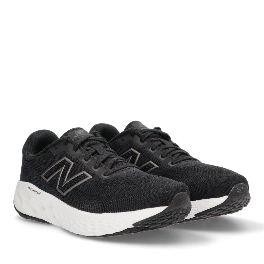 Deportivas Running Hombre Suela Plana - Modelo Mezozlk4 Negro 2/6