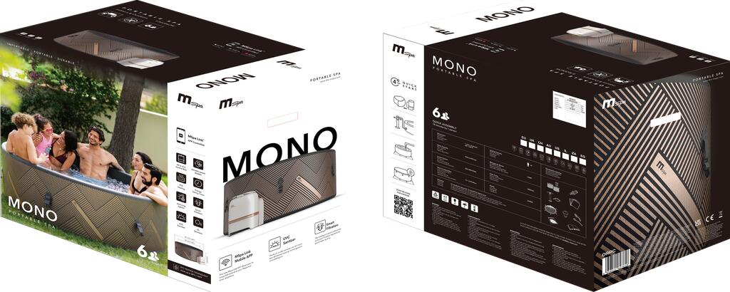 Mspa Mono Whirlpool - Bubble & Jet Spa 5/7