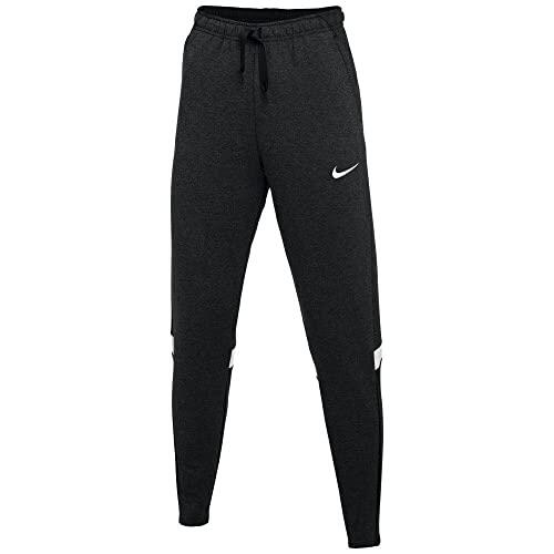 Pantaloni in Pile Nike Strike 21 per Uomo – Pantaloni Eleganti Nero/Bianco 1/3