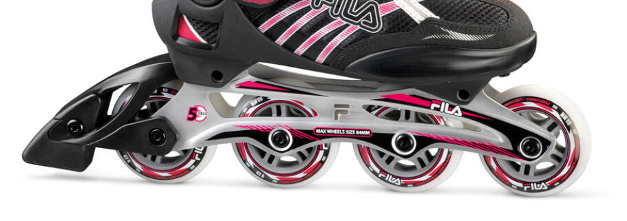 Fila Skates Argon XT Lady Black/Rubin Red, 37 3/4