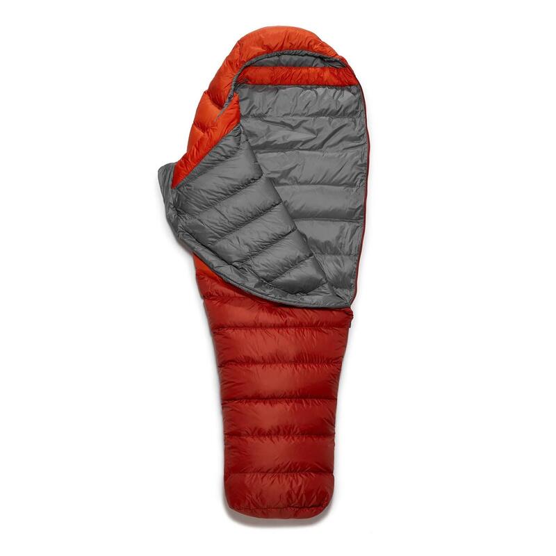Śpiwór puchowy Rab Alpine 200 (185 cm) - firecracker