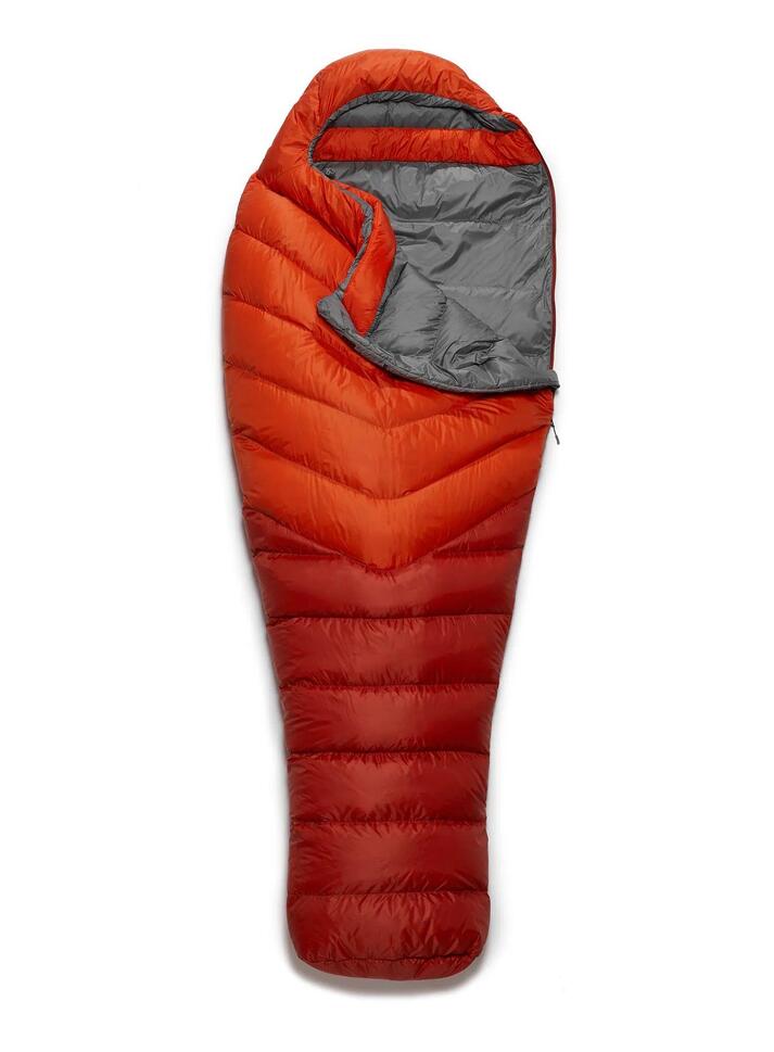 Śpiwór puchowy Rab Alpine 200 (185 cm) - firecracker